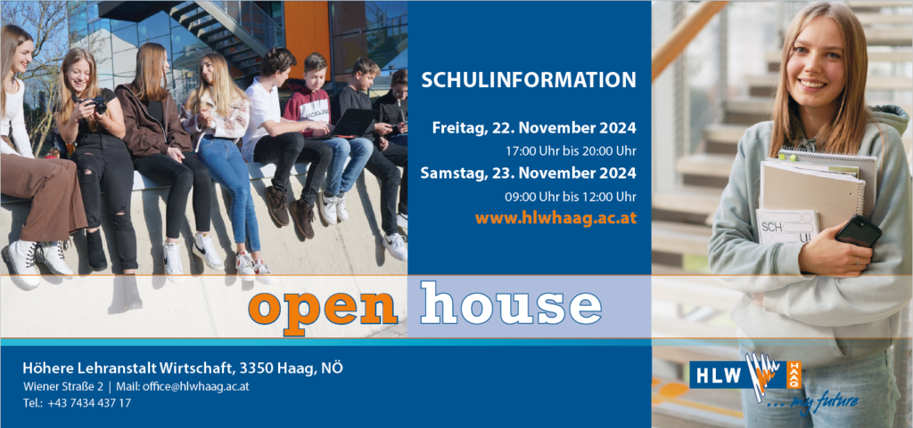 Open House Einladung 2024