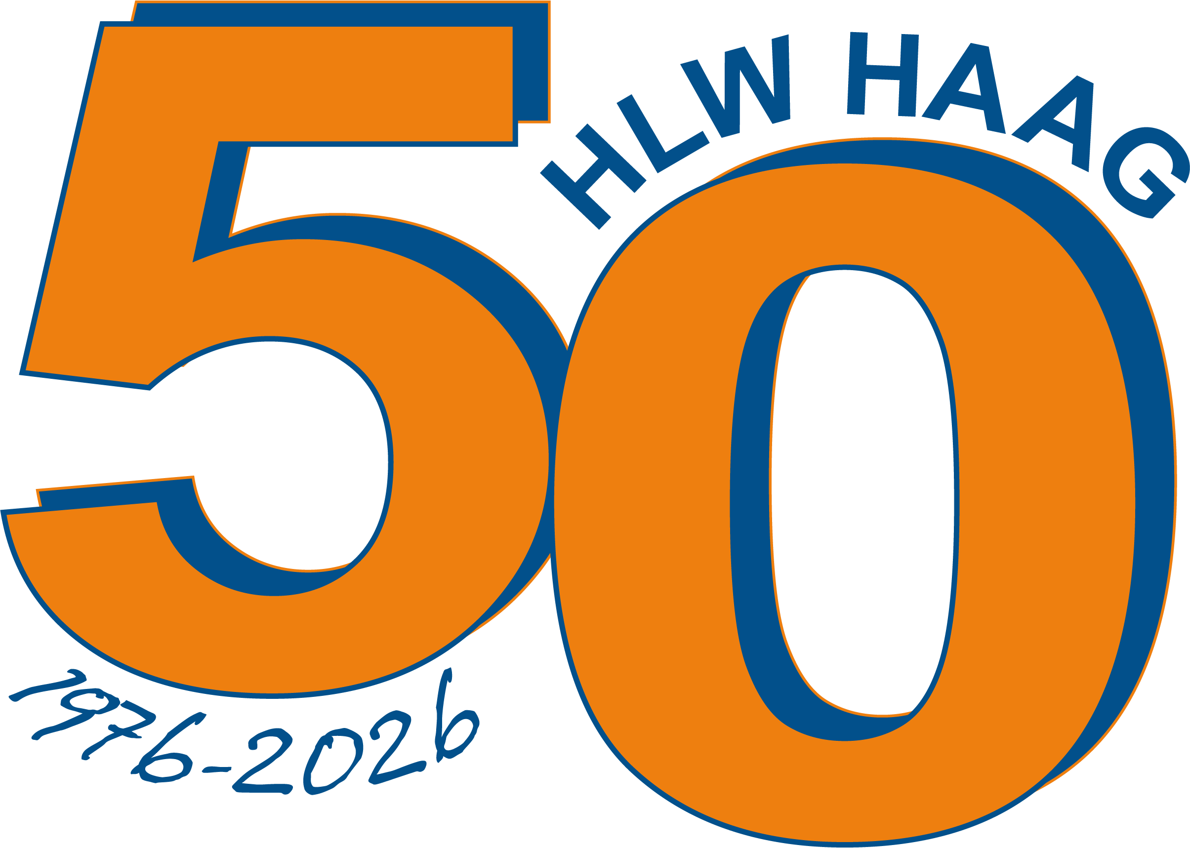 Logo 50 Jahre HLW Haag