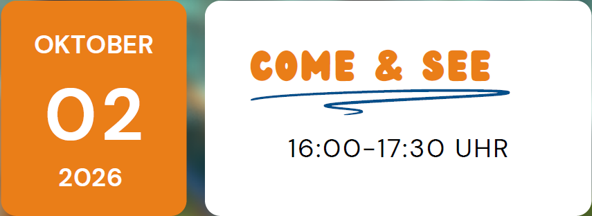 come and see schulinfoveranstaltung