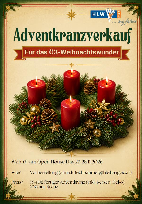 Adventkranzverkauf